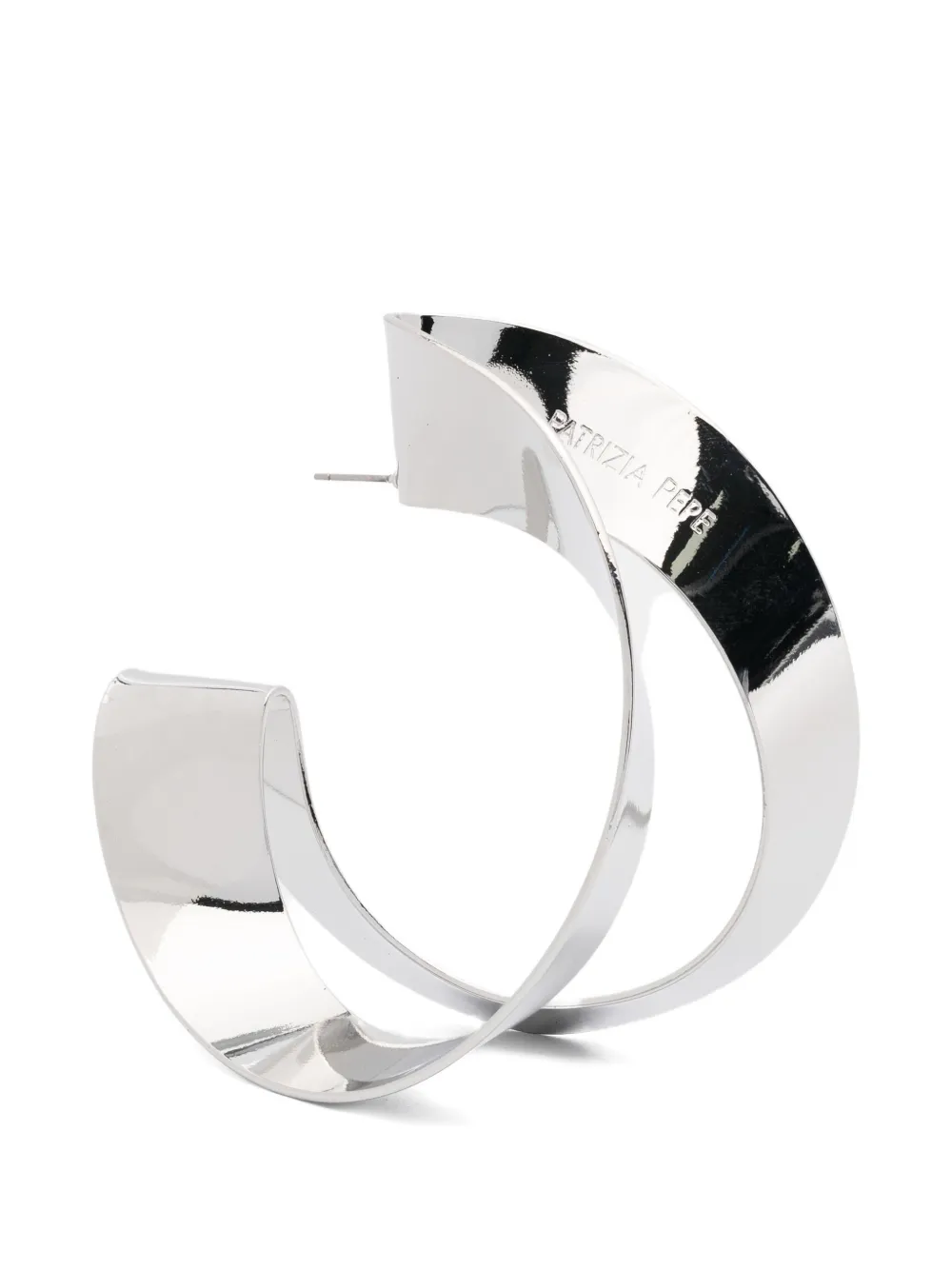 Серьги с гравировкой логотипа Patrizia Pepe, серебряный
Серьги с гравировкой логотипа Patrizia Pepe, серебряный