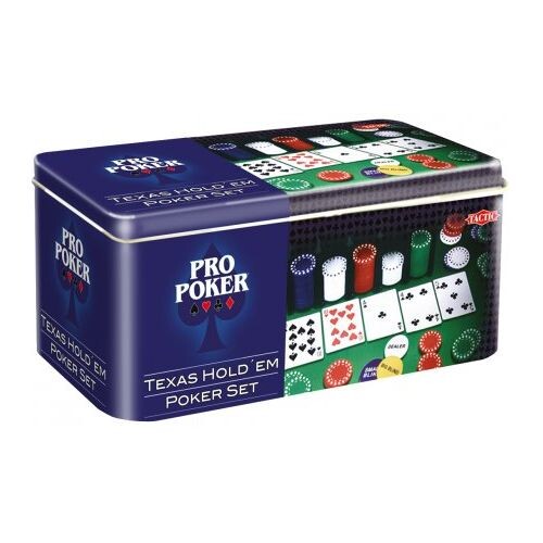 Настольная игра Pro Poker Texas Hold’Em Set In Tin Tactic Games
Настольная игра Pro Poker Texas Hold’Em Set In Tin Tactic Games