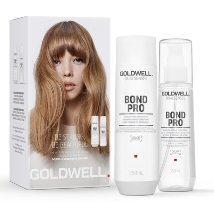 Goldwell Dualsenses Bond Pro Duo Set Шампунь 250 мл Спрей для восстановления и структуры 150 мл
Goldwell Dualsenses Bond Pro Duo Set Шампунь 250 мл Спрей для восстановления и структуры 150 мл