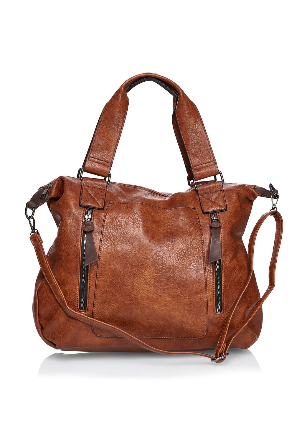 Шоппер ASTER с декоративными отделениями на молнии спереди HARPA, цвет Cognac
Шоппер ASTER с декоративными отделениями на молнии спереди HARPA, цвет Cognac