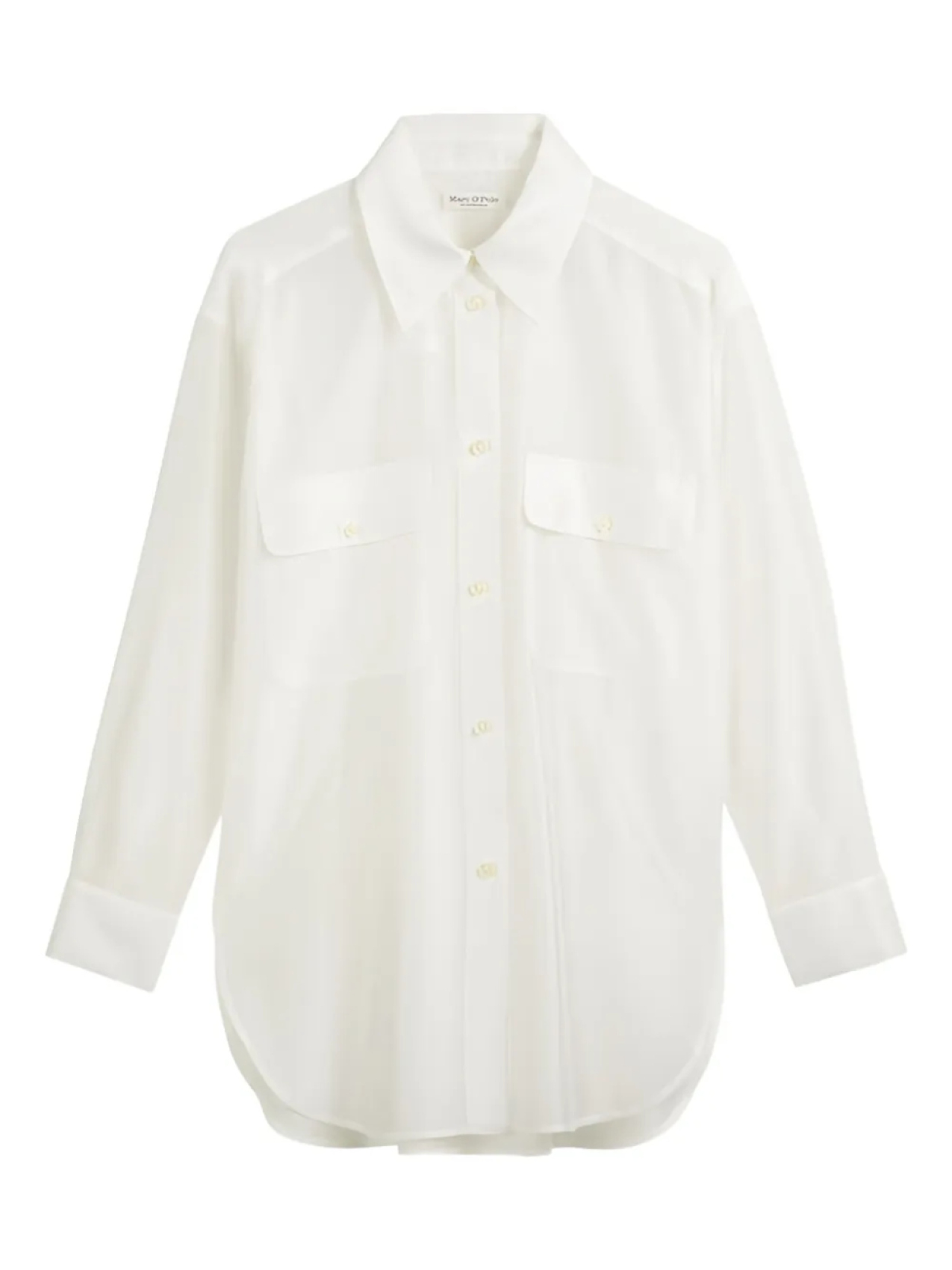 Прозрачная рубашка на пуговицах Marc O'Polo, белый
Прозрачная рубашка на пуговицах Marc O'Polo, белый