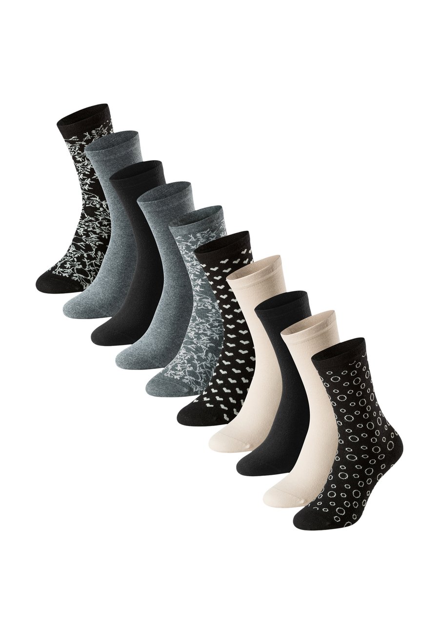 Носки Schiesser 10ER PACK , Grau Beige/Mottled Light Grey
Носки Schiesser 10ER PACK , Grau Beige/Mottled Light Grey