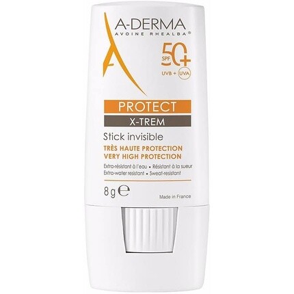 Protect X-Trem Невидимый стик Spf50+ 8G, A-Derma
Protect X-Trem Невидимый стик Spf50+ 8G, A-Derma