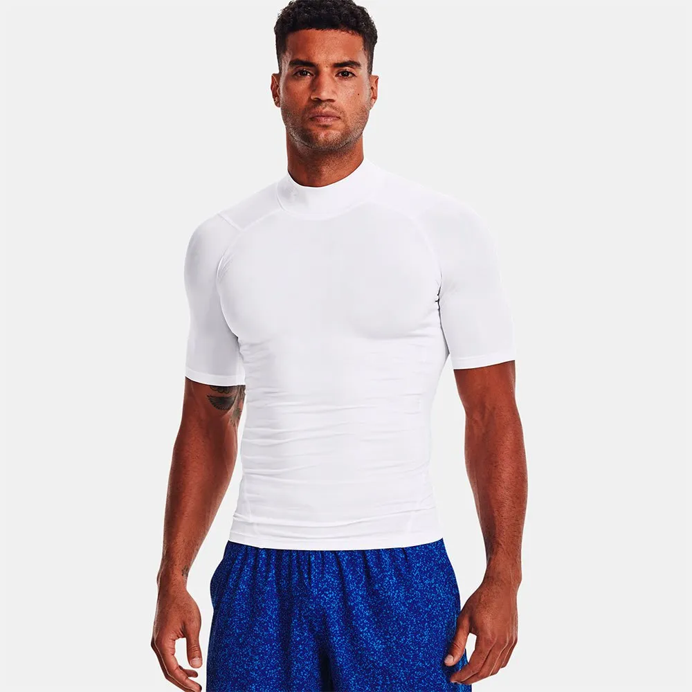 Футболка Under Armour HeatGear Armour Comp Mock, белый
Футболка Under Armour HeatGear Armour Comp Mock, белый