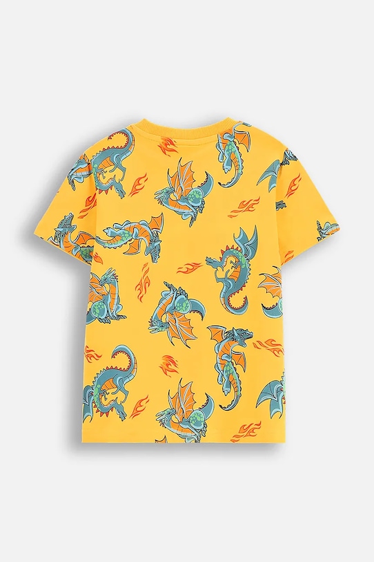 Детская хлопковая футболка Coccodrillo, желтый
Детская хлопковая футболка Coccodrillo, желтый