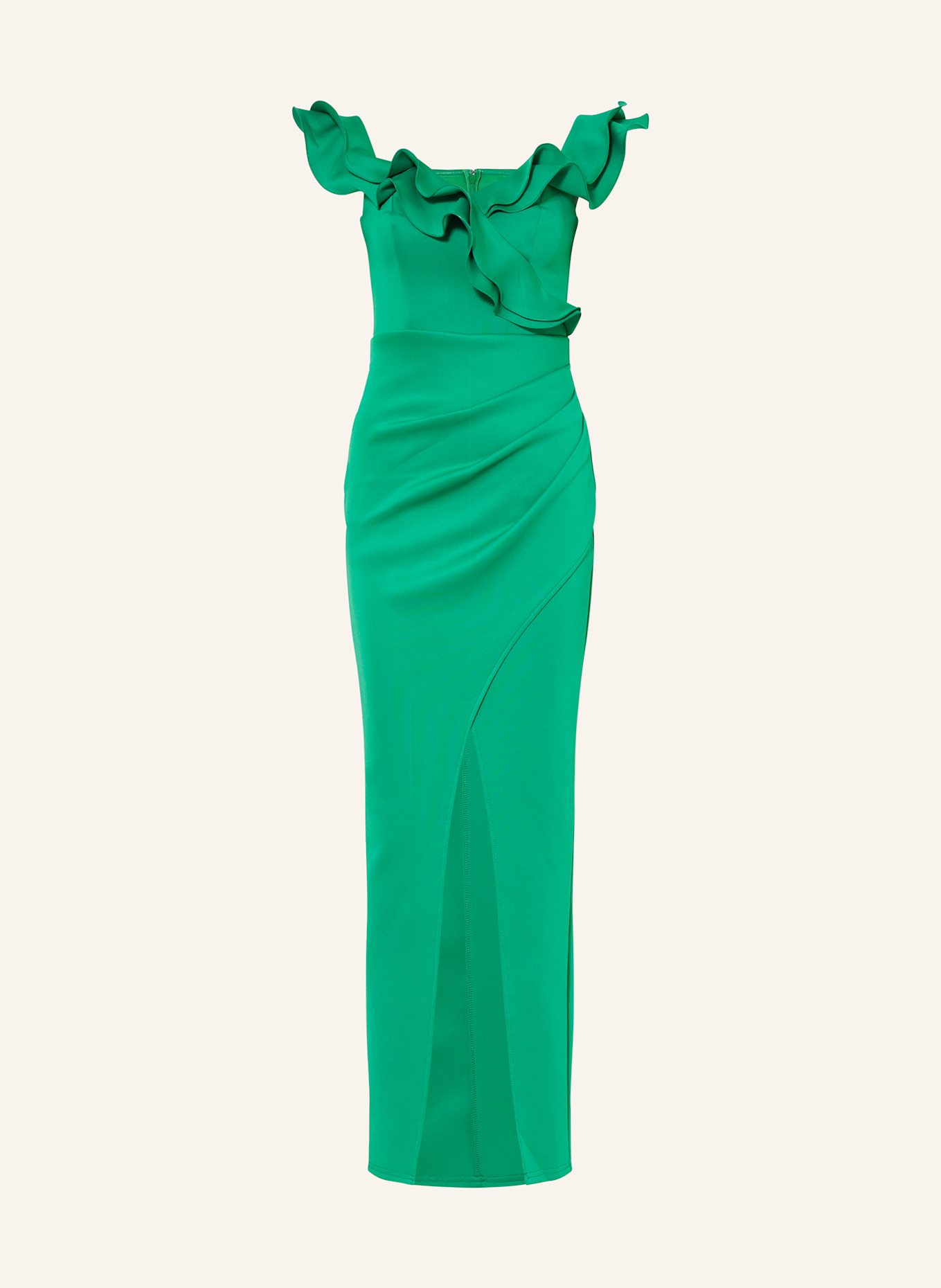 Вечернее платье с воланами Lipsy, зеленый
Вечернее платье с воланами Lipsy, зеленый