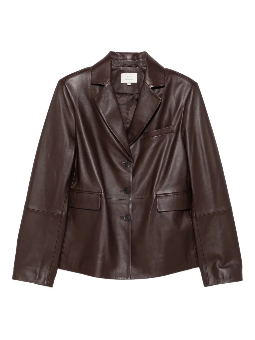 Кожаная куртка Aldo с тремя пуговицами LouLou de Saison, коричневый
Кожаная куртка Aldo с тремя пуговицами LouLou de Saison, коричневый