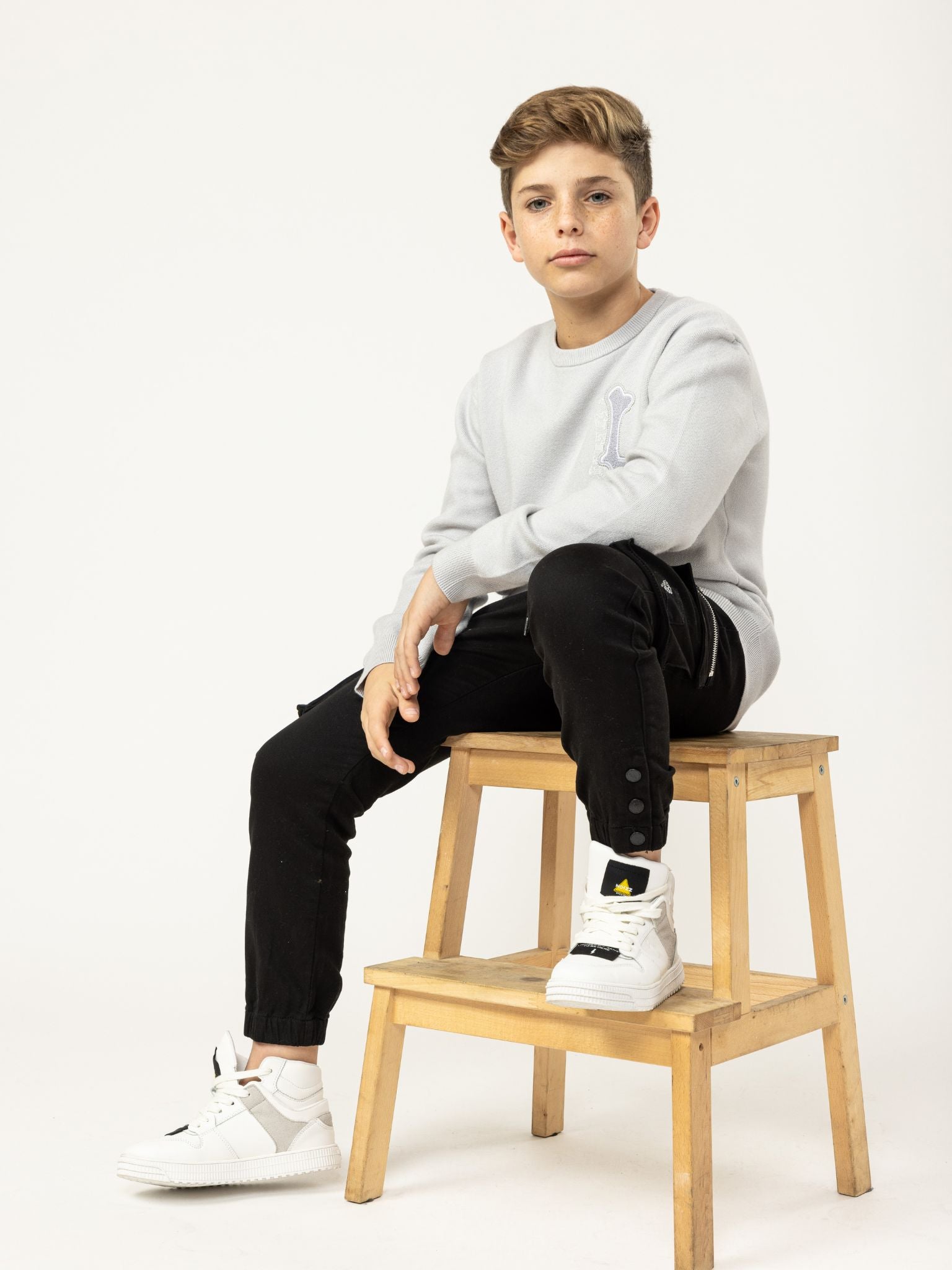 LA FASHION вязаный свитшот Noizz, серый
LA FASHION вязаный свитшот Noizz, серый