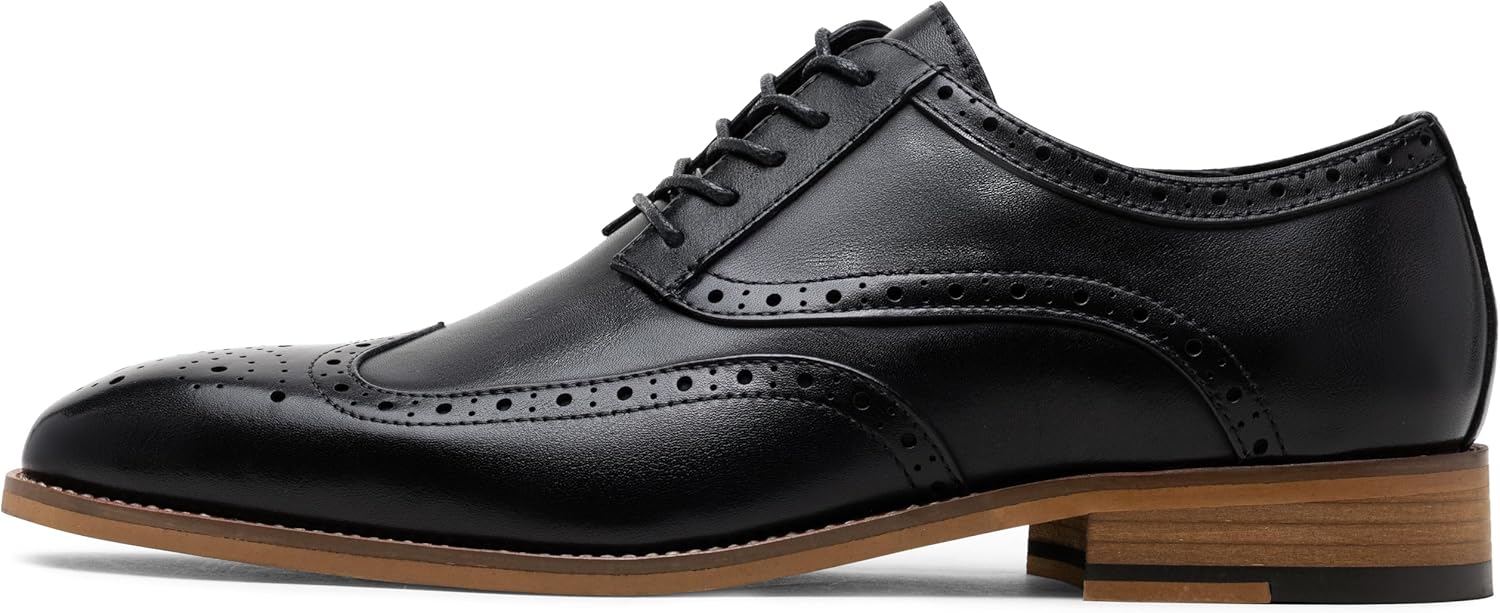 Мужские классические туфли Jousen из кожи, оксфорды и дерби, броги с крылышками, черный
Мужские классические туфли Jousen из кожи, оксфорды и дерби, броги с крылышками, черный