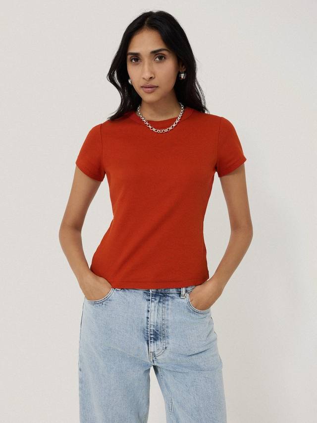 Укороченная футболка Jigsaw, цвет Mid Orange
Укороченная футболка Jigsaw, цвет Mid Orange