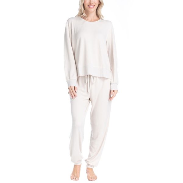 Женский уютный комплект пижамы с длинным рукавом Fuzzy Feelings Ocean Pacific, бежевый
Женский уютный комплект пижамы с длинным рукавом Fuzzy Feelings Ocean Pacific, бежевый