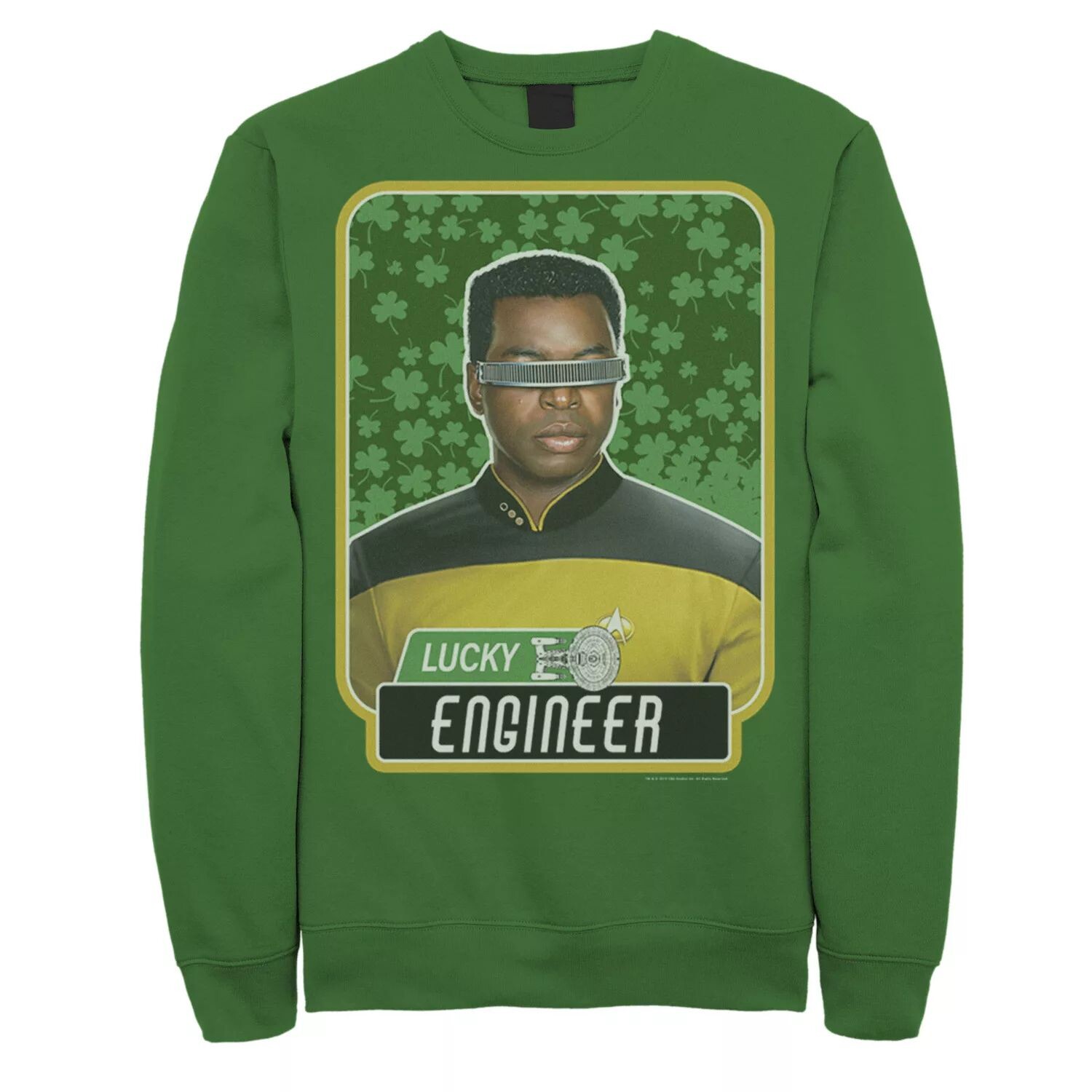 Мужская толстовка Star Trek Next Generation St. Patty's Engineer Licensed Character
Мужская толстовка Star Trek Next Generation St. Patty's Engineer Licensed Character