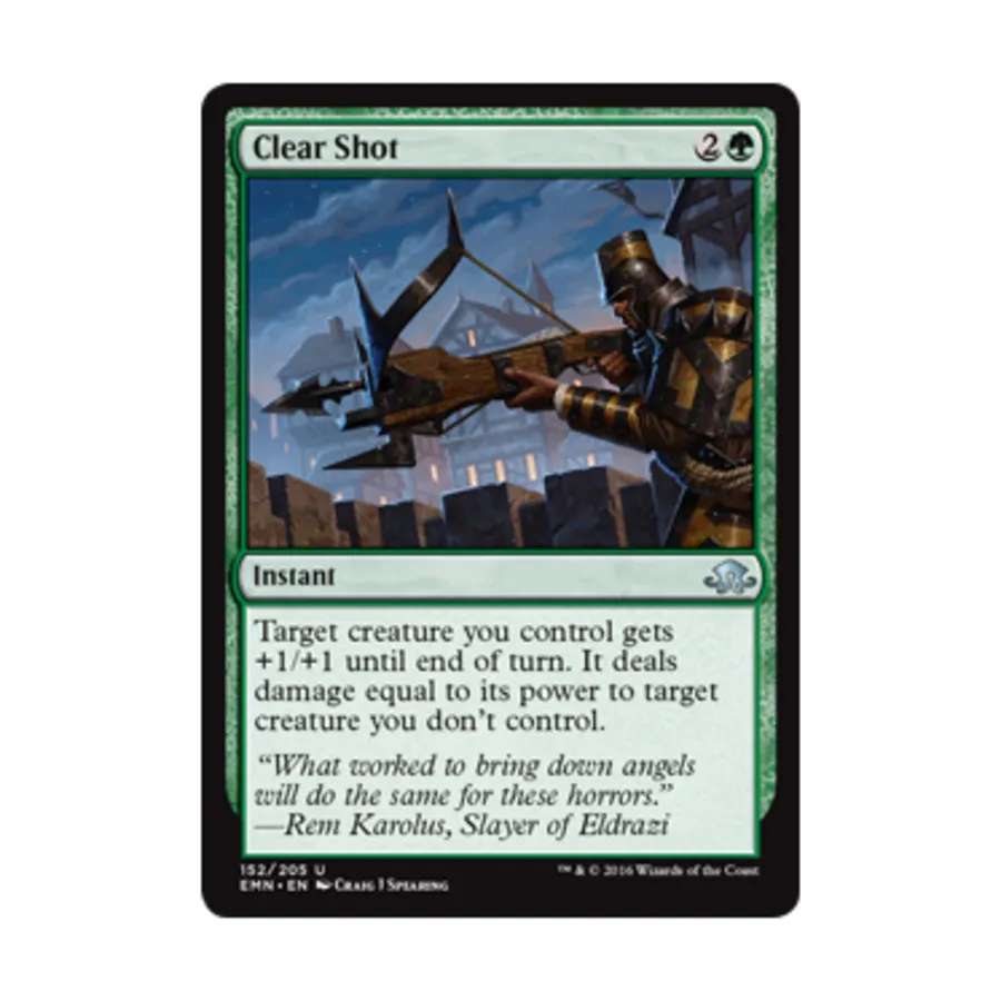 CCG Четкий выстрел (U), MTG - Eldritch Moon
CCG Четкий выстрел (U), MTG - Eldritch Moon