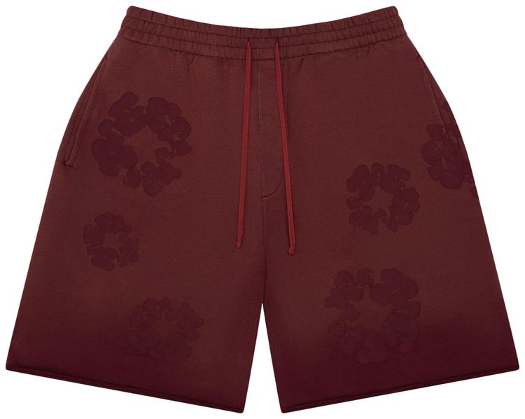 Джинсовые шорты с эффектом выцветшей ткани и монохромным хлопковым венком «Свекольный корень» Denim Tears, красный
Джинсовые шорты с эффектом выцветшей ткани и монохромным хлопковым венком «Свекольный корень» Denim Tears, красный