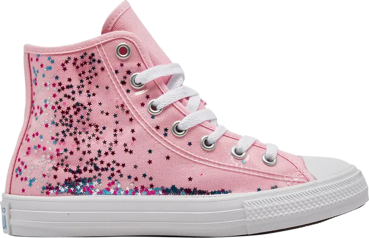 Кроссовки Chuck Taylor All Star High GS 'Encapsulated Glitter', розовый
Кроссовки Chuck Taylor All Star High GS 'Encapsulated Glitter', розовый