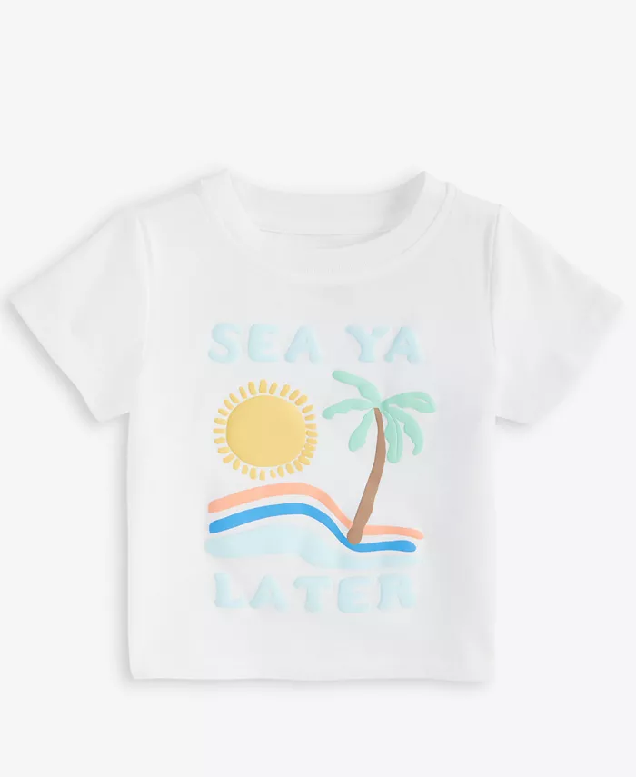 Футболка для мальчиков с принтом "See Ya Later" First Impressions, белый
Футболка для мальчиков с принтом "See Ya Later" First Impressions, белый