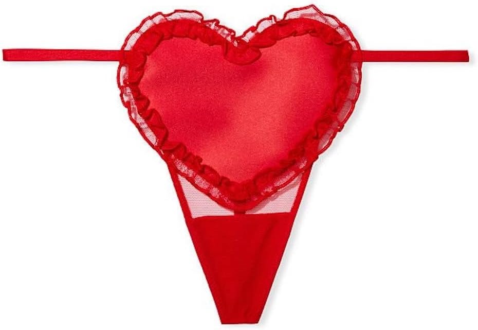 Виктория Сикрет трусики V-string с сеткой и кружевом в виде сердца, цвет Red Victoria's Secret
Виктория Сикрет трусики V-string с сеткой и кружевом в виде сердца, цвет Red Victoria's Secret