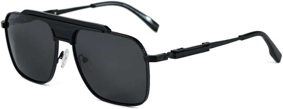 Стильные мужские солнцезащитные очки в квадратной металлической оправе с поляризацией, для путешествий на открытом воздухе, уличного стиля, вождения, с защитой от УФ-излучения PRSTNN, Matte Black Gray
Стильные мужские солнцезащитные очки в квадратной металлической оправе с поляризацией, для путешествий на открытом воздухе, уличного стиля, вождения, с защитой от УФ-излучения PRSTNN, Matte Black Gray
