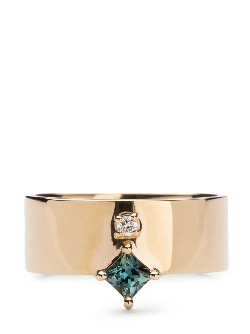 Кольцо Bricolage из переработанного желтого золота 14 карат с бриллиантами и сапфирами WWAKE, золотой
Кольцо Bricolage из переработанного желтого золота 14 карат с бриллиантами и сапфирами WWAKE, золотой