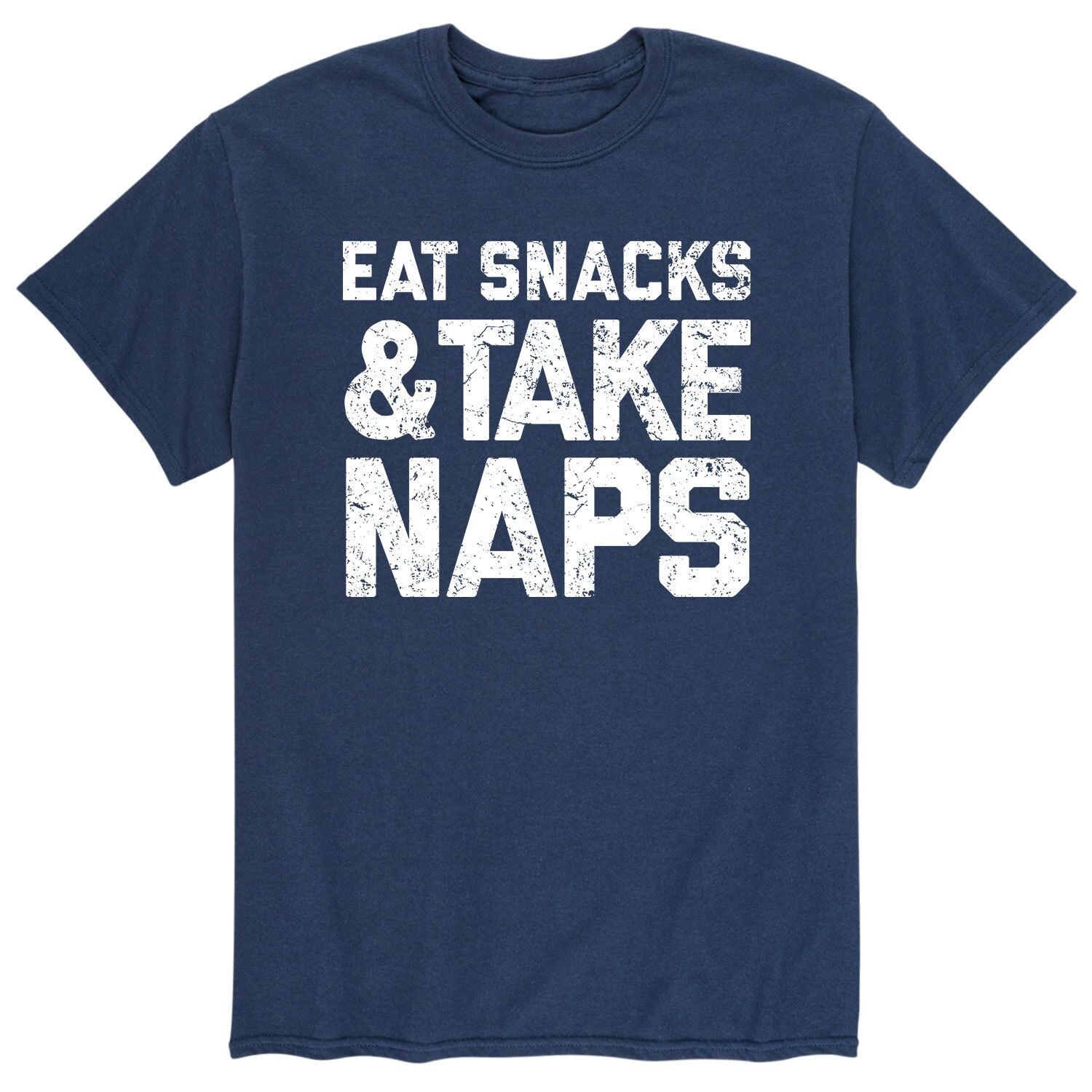 Мужская футболка «Ешь закуски и вздремни» Licensed Character
Мужская футболка «Ешь закуски и вздремни» Licensed Character