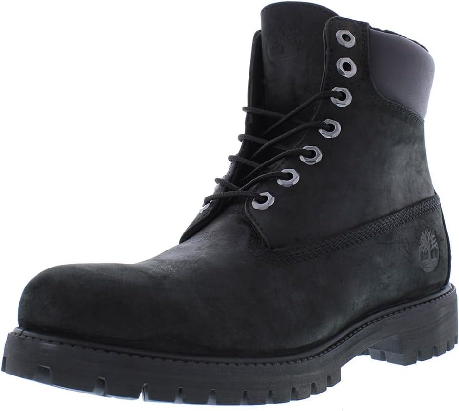 Мужские 6-дюймовые ботинки премиум-класса Timberland, Black Nubuck
Мужские 6-дюймовые ботинки премиум-класса Timberland, Black Nubuck
