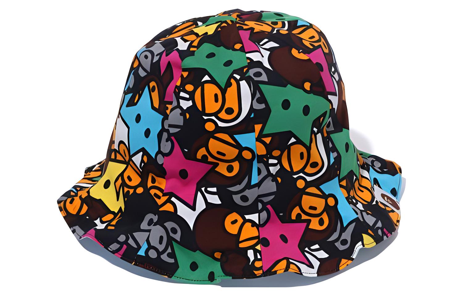 A BATHING APE Детская разноцветная шляпа-ведро из хлопка, вискозы и полиуретана, Multicolor
A BATHING APE Детская разноцветная шляпа-ведро из хлопка, вискозы и полиуретана, Multicolor