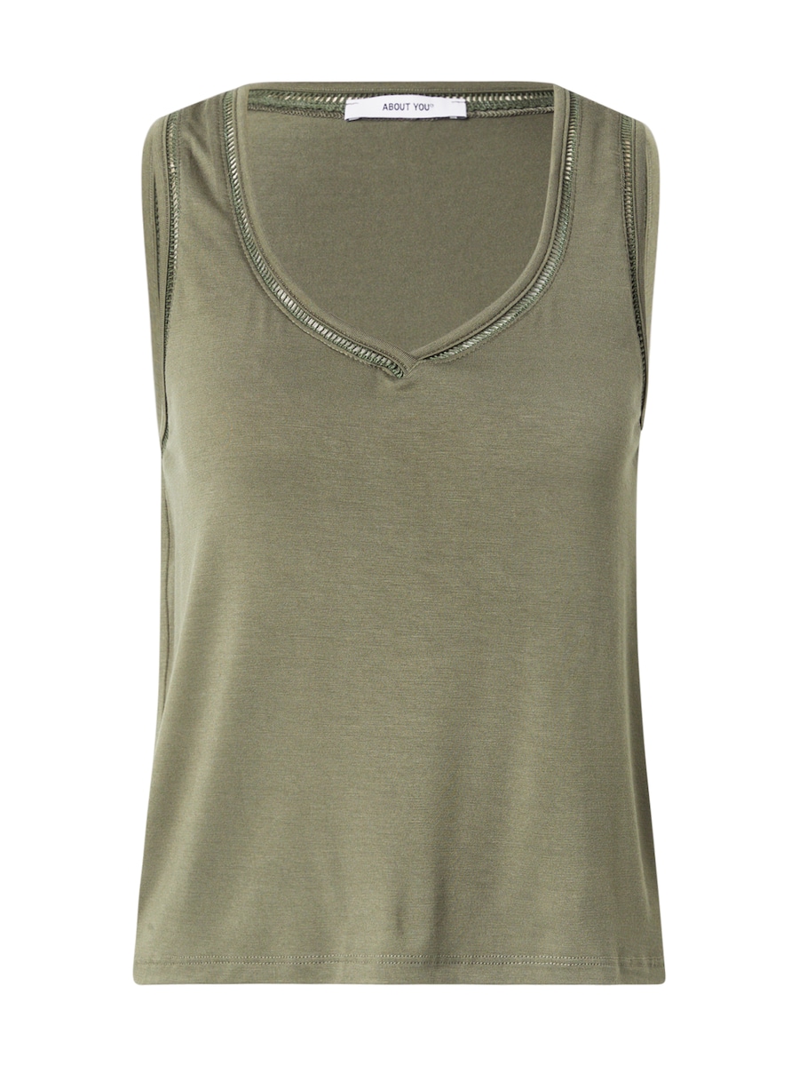 Топ ABOUT YOU Yareli, хаки
Топ ABOUT YOU Yareli, хаки