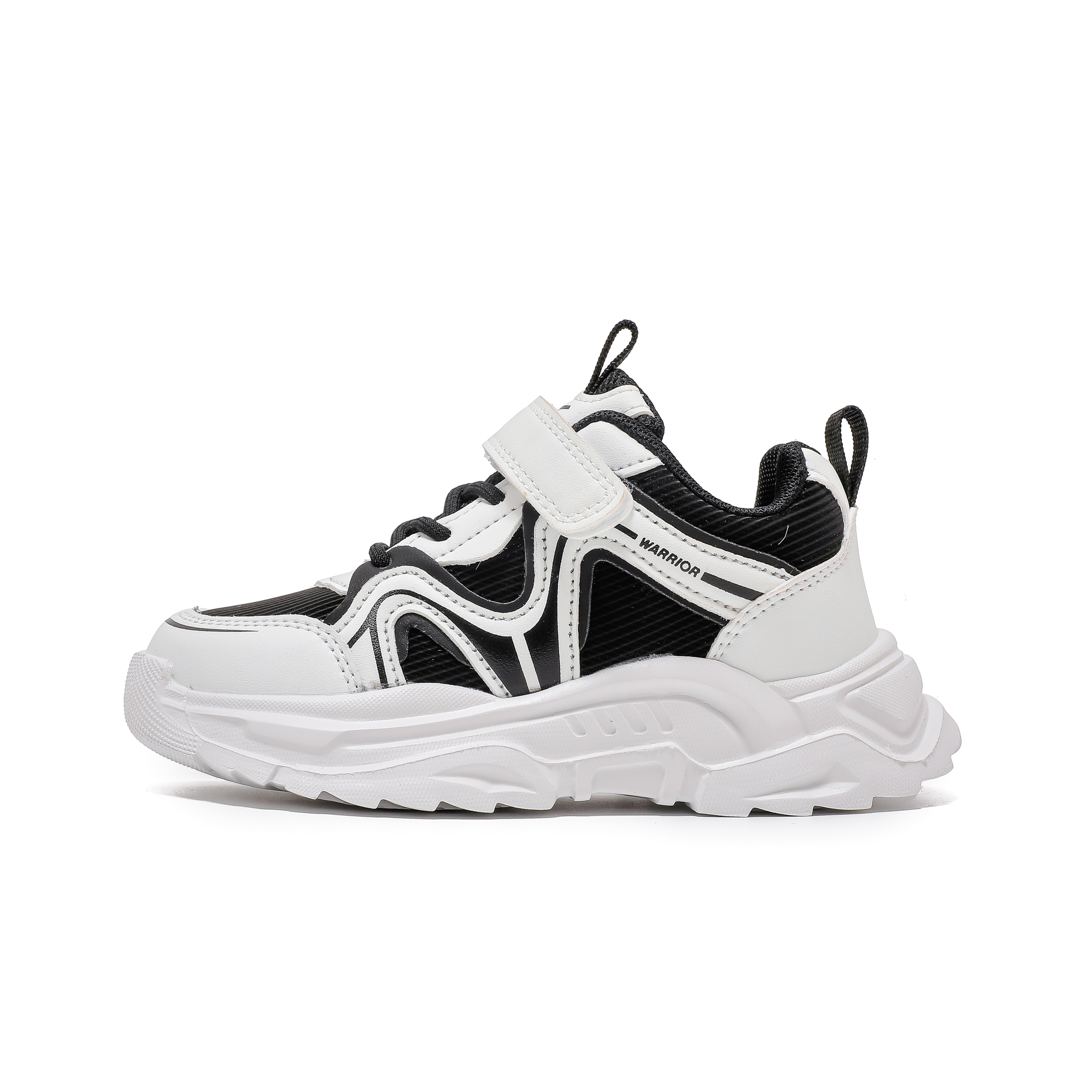 Детские кроссовки с низким верхом, устойчивые к скольжению и износу WARRIOR, черный/белый
Детские кроссовки с низким верхом, устойчивые к скольжению и износу WARRIOR, черный/белый