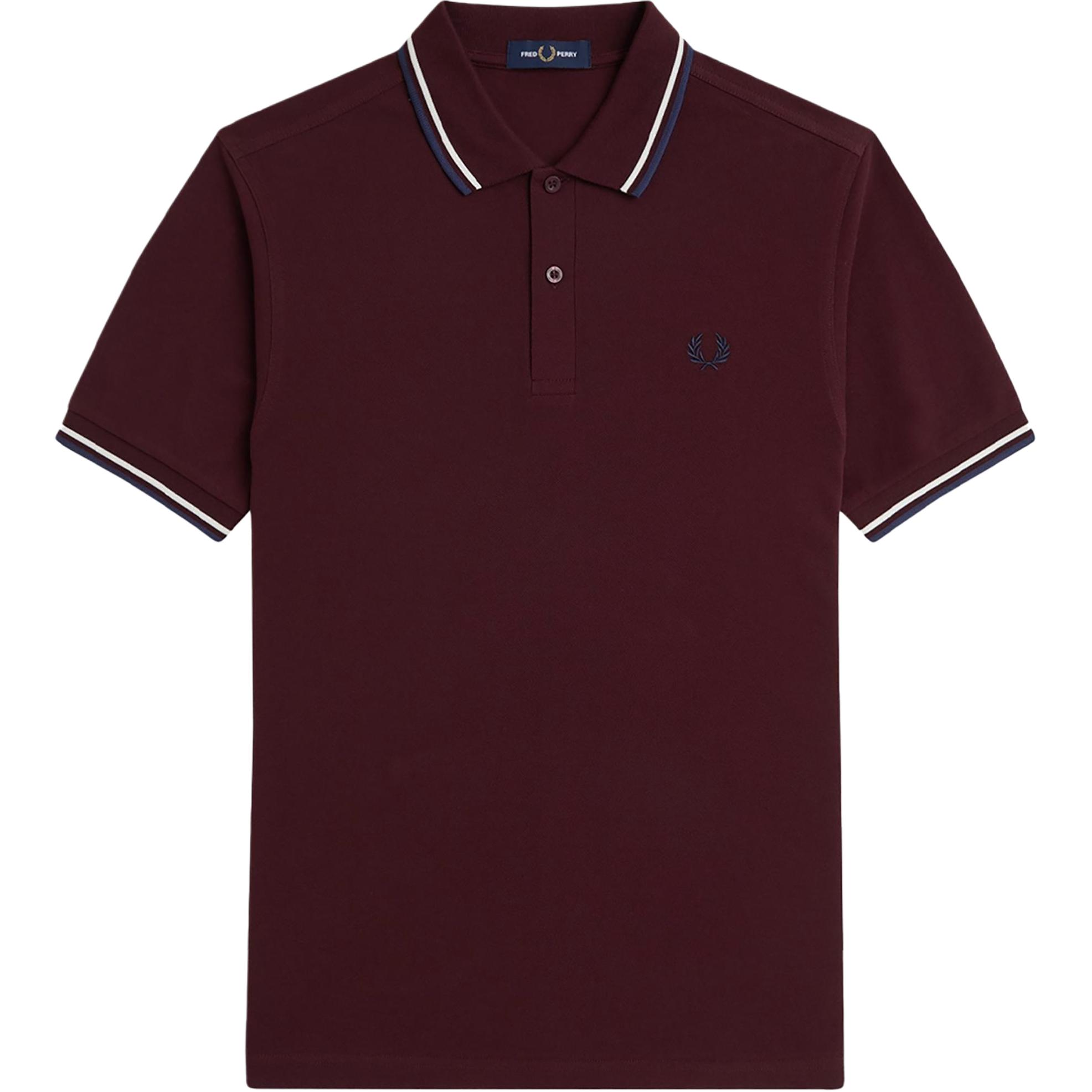 Поло с двойными манжетами FRED PERRY, темно-красный
Поло с двойными манжетами FRED PERRY, темно-красный