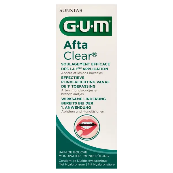 Ополаскиватель для полости рта, 120 мл Gum Aftaclear
Ополаскиватель для полости рта, 120 мл Gum Aftaclear