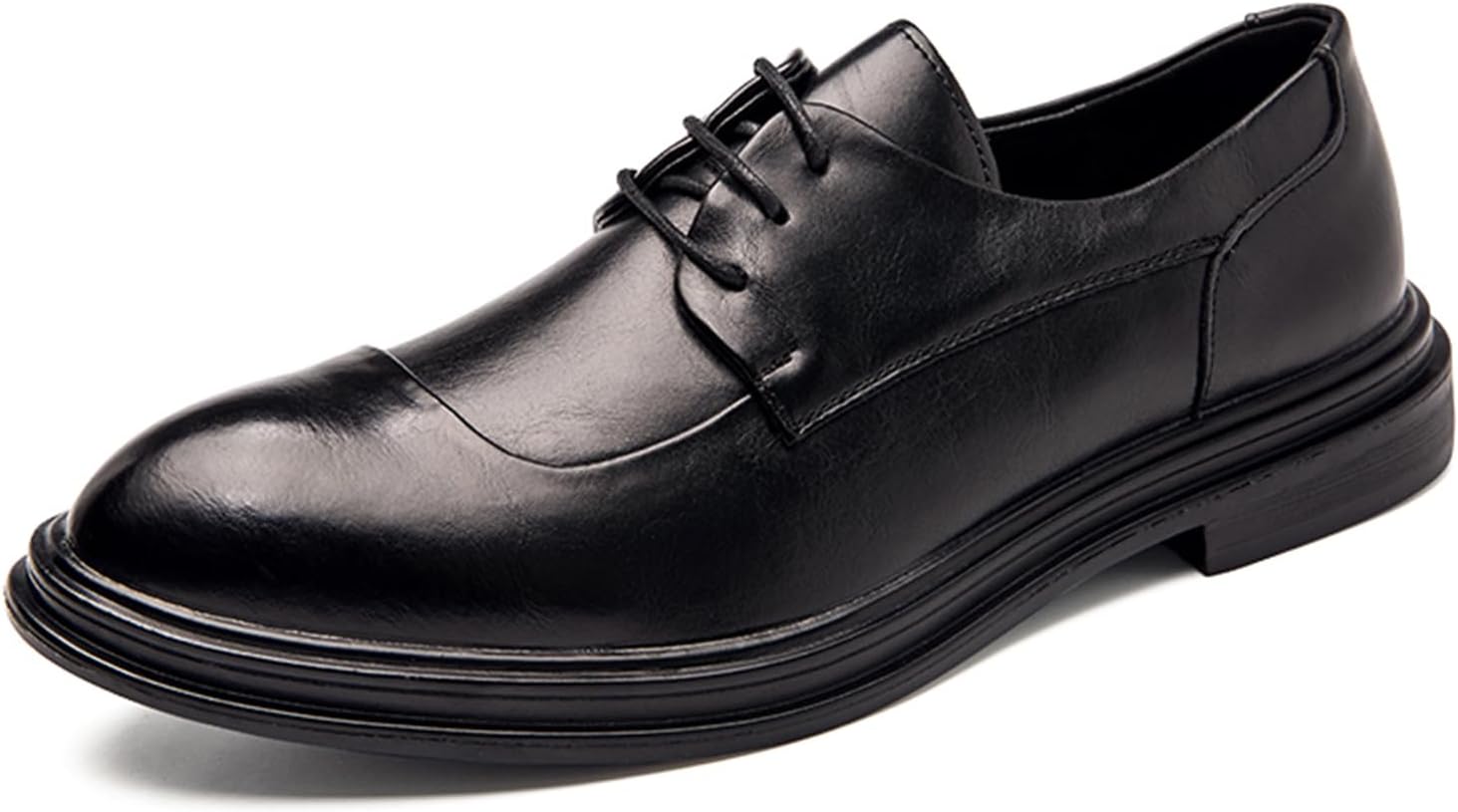 Мужские туфли-оксфорды из натуральной кожи в британском стиле с шнуровкой, острый носок, низкий массивный каблук, противоскользящие, удобные дерби для деловых встреч, официальных мероприятий, свадьбы и работы в офисе Tixewsjh, черный
Мужские туфли-оксфорды из натуральной кожи в британском стиле с шнуровкой, острый носок, низкий массивный каблук, противоскользящие, удобные дерби для деловых встреч, официальных мероприятий, свадьбы и работы в офисе Tixewsjh, черный