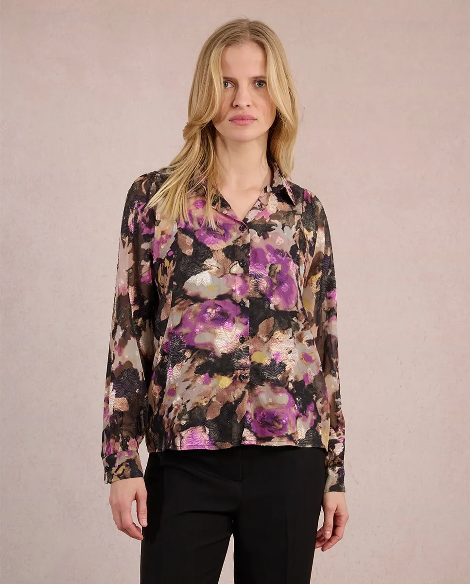 Женская рубашка с длинным рукавом и принтом Molly Bracken, черный
Женская рубашка с длинным рукавом и принтом Molly Bracken, черный