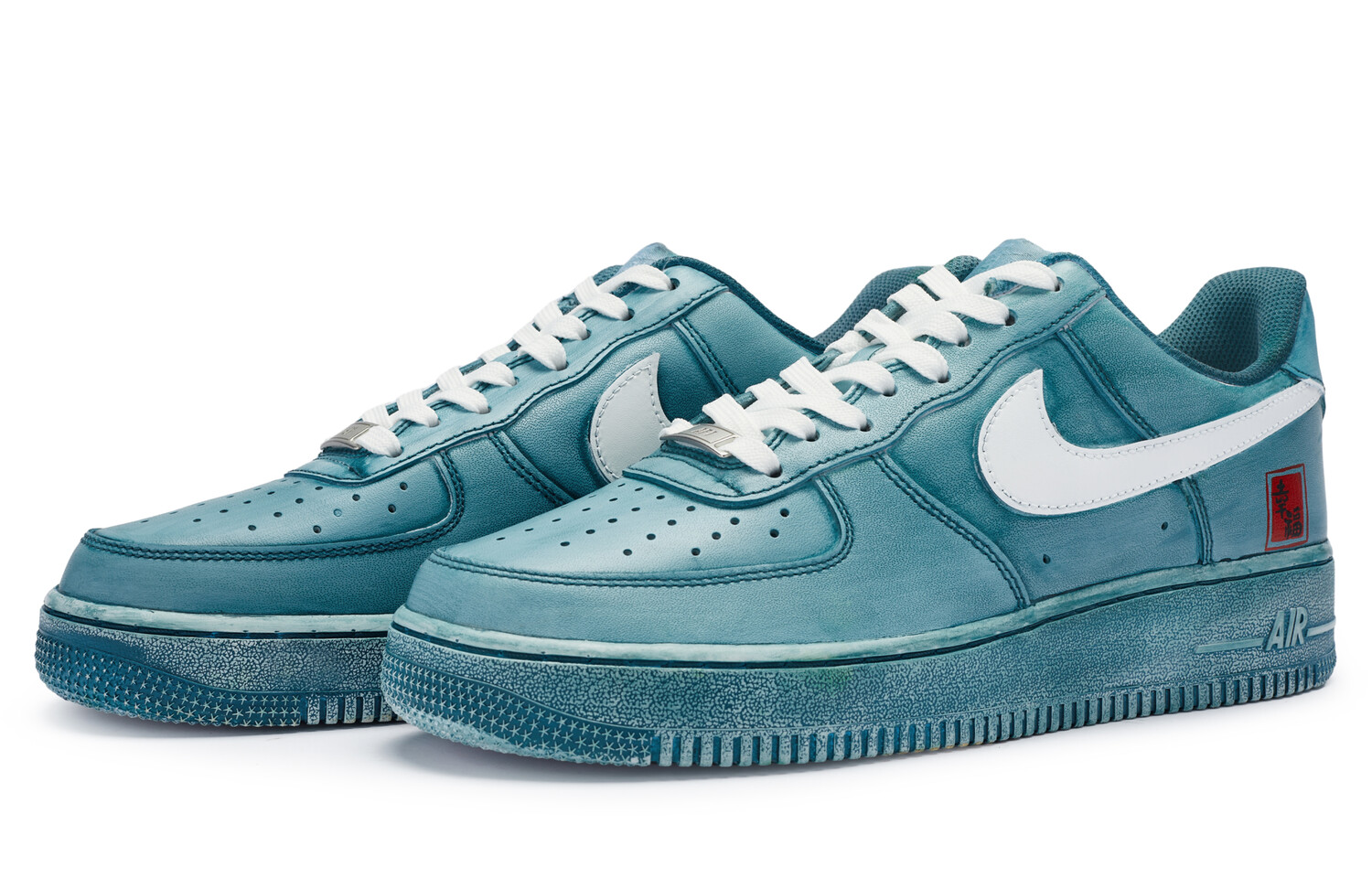 Кроссовки Nike Air Force 1 Skateboard Shoes Men Low-Top White Cyan 
Кроссовки Nike Air Force 1 Skateboard Shoes Men Low-Top White Cyan