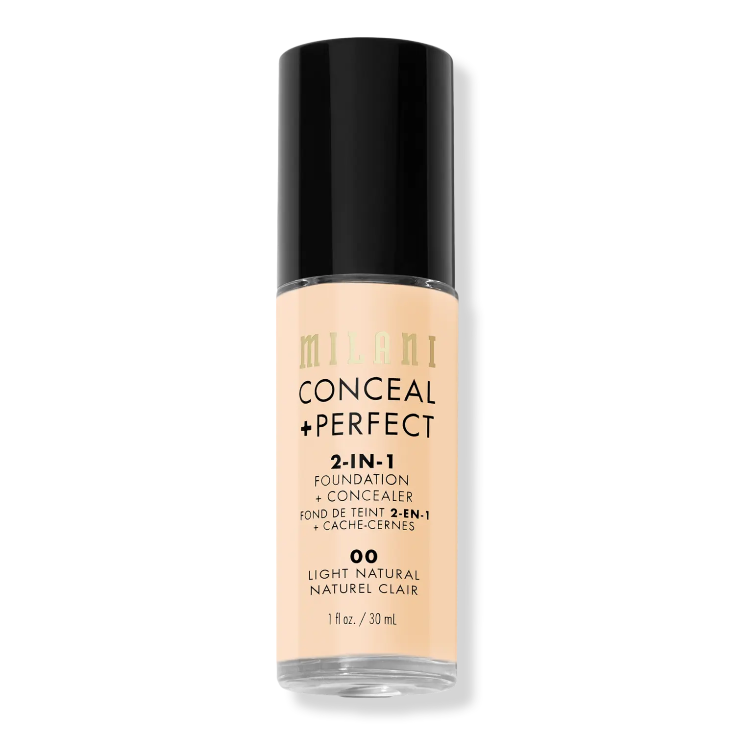 Conceal + Perfect 2-в-1 Тональный крем + Консилер Milani, Light Natural
Conceal + Perfect 2-в-1 Тональный крем + Консилер Milani, Light Natural