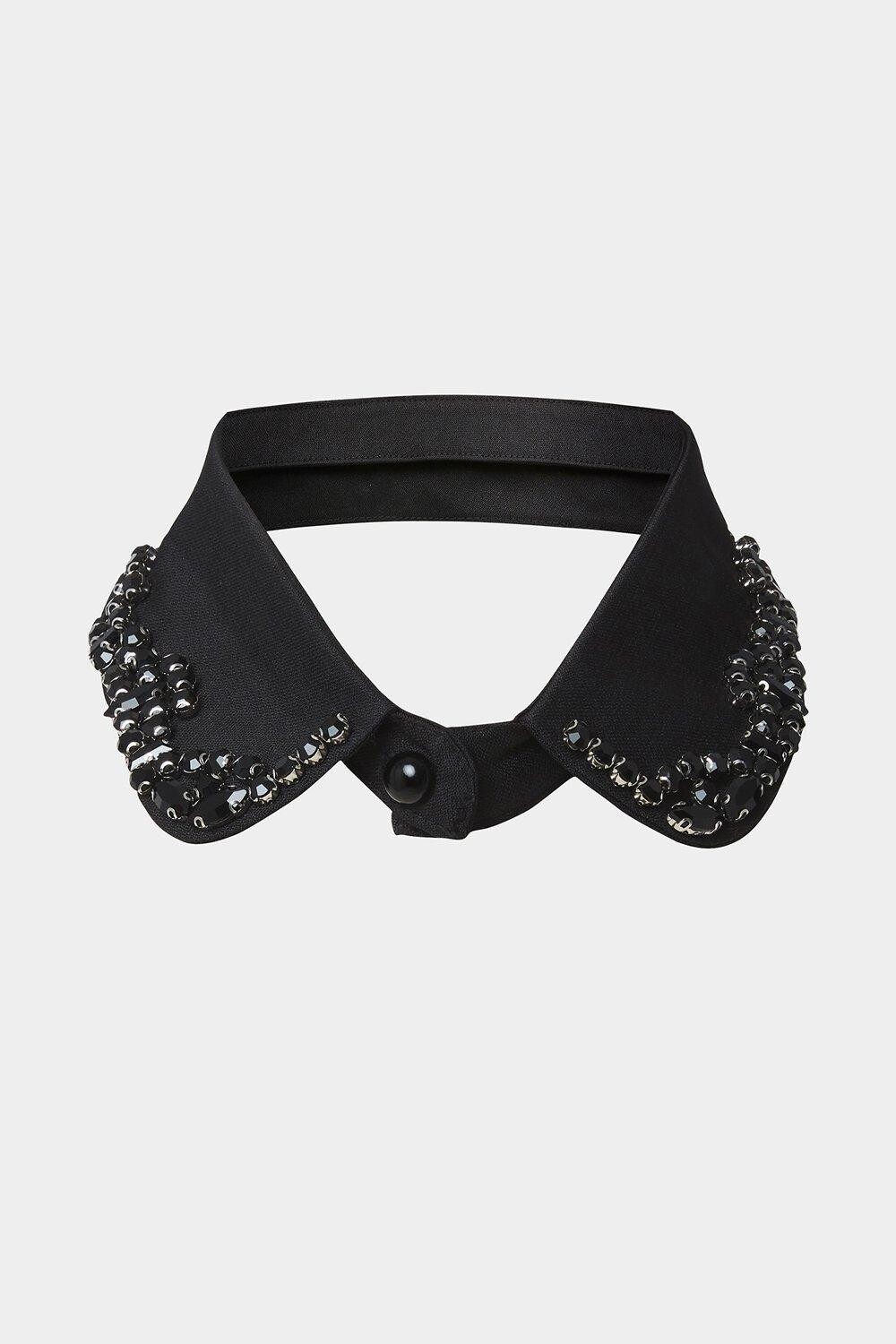 Винтажный круглый воротник из бисера Joe Browns, черный
Винтажный круглый воротник из бисера Joe Browns, черный