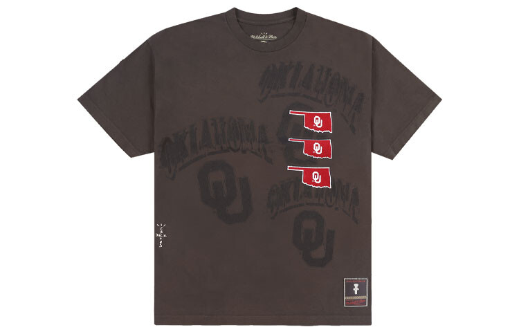 Футболка Mitchell & Ness X унисекс коричневая Travis Scott, коричневый
Футболка Mitchell & Ness X унисекс коричневая Travis Scott, коричневый