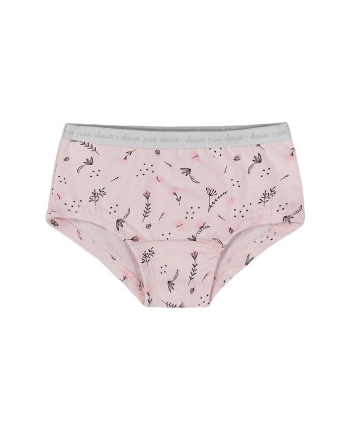 Детские трусики из органического хлопка с принтом - для малышей и детей постарше Deux par Deux, розовый 
Детские трусики из органического хлопка с принтом - для малышей и детей постарше Deux par Deux, розовый