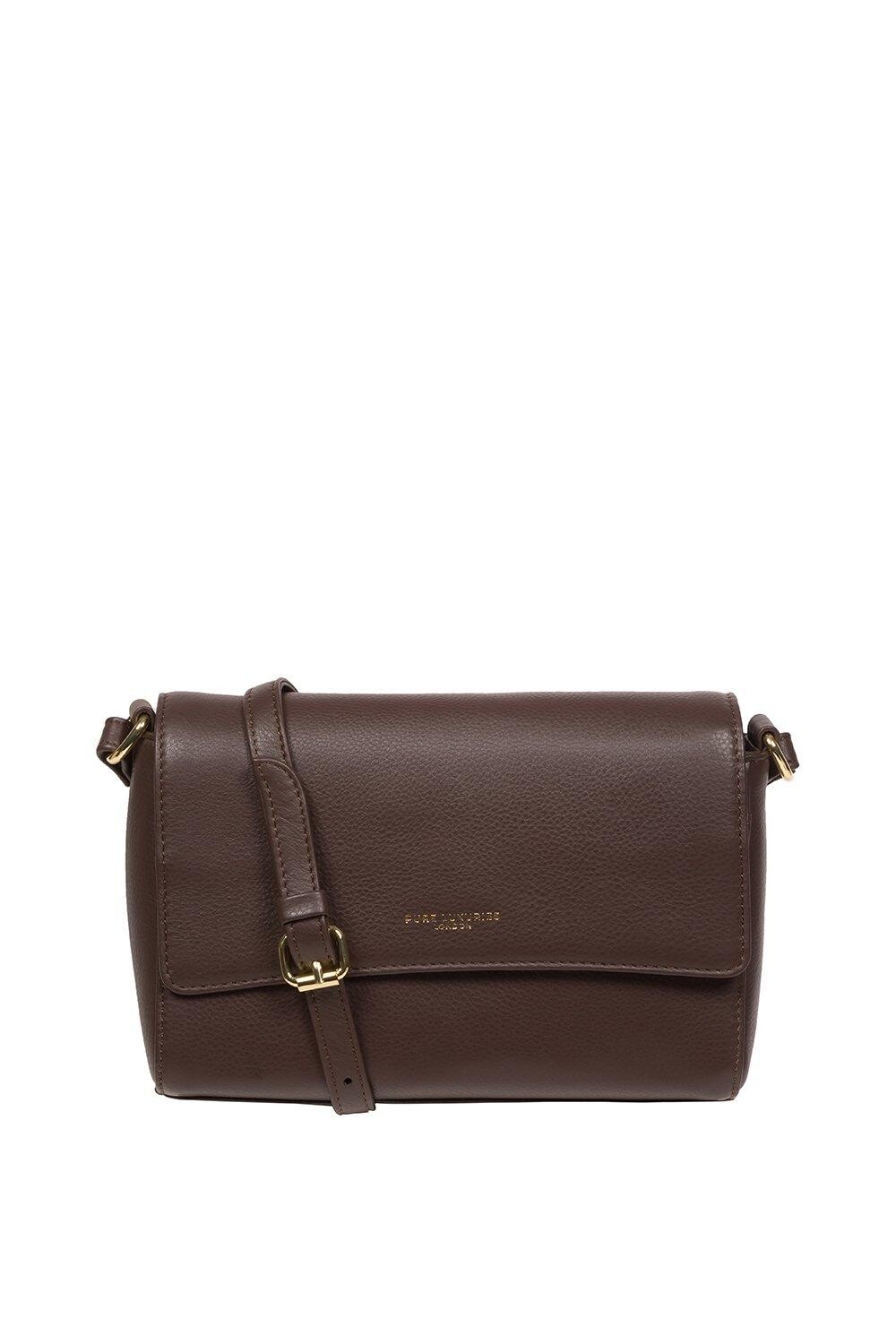 Сумка через плечо из кожи наппа 'Charlotte' Pure Luxuries London, коричневый
Сумка через плечо из кожи наппа 'Charlotte' Pure Luxuries London, коричневый