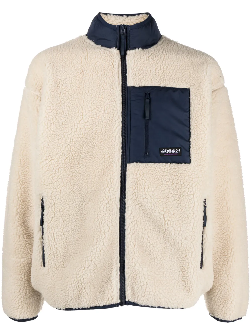 Флисовая куртка с нашивкой-логотипом Gramicci, нейтральный
Флисовая куртка с нашивкой-логотипом Gramicci, нейтральный