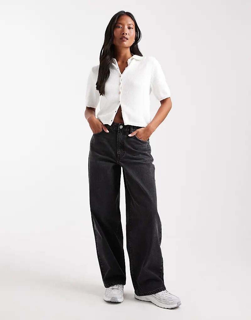 Мешковатые джинсы Miss Selfridge Petite черного цвета
Мешковатые джинсы Miss Selfridge Petite черного цвета