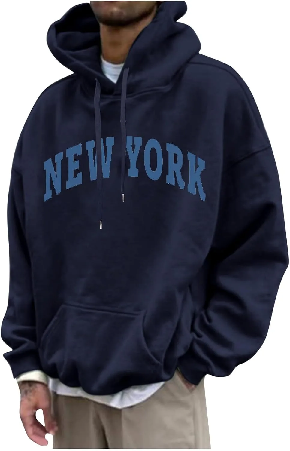 Ymosrh мужская толстовка с капюшоном, длинный рукав, принт с надписью, размеры M-3XL
Ymosrh мужская толстовка с капюшоном, длинный рукав, принт с надписью, размеры M-3XL