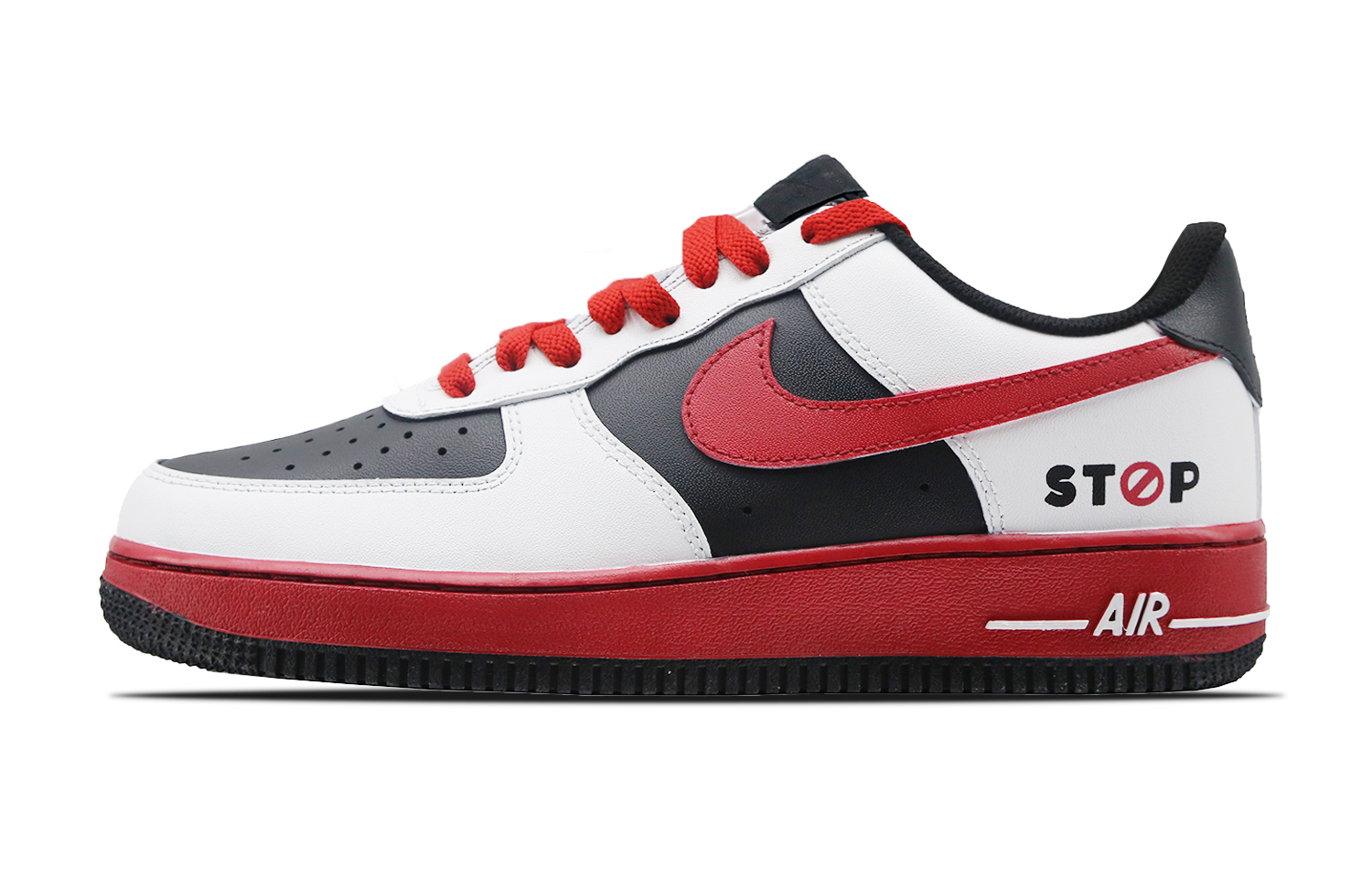 Nike Air Force 1 Forbid противоскользящие износостойкие низкие скейтбордские туфли мужские black red
Nike Air Force 1 Forbid противоскользящие износостойкие низкие скейтбордские туфли мужские black red