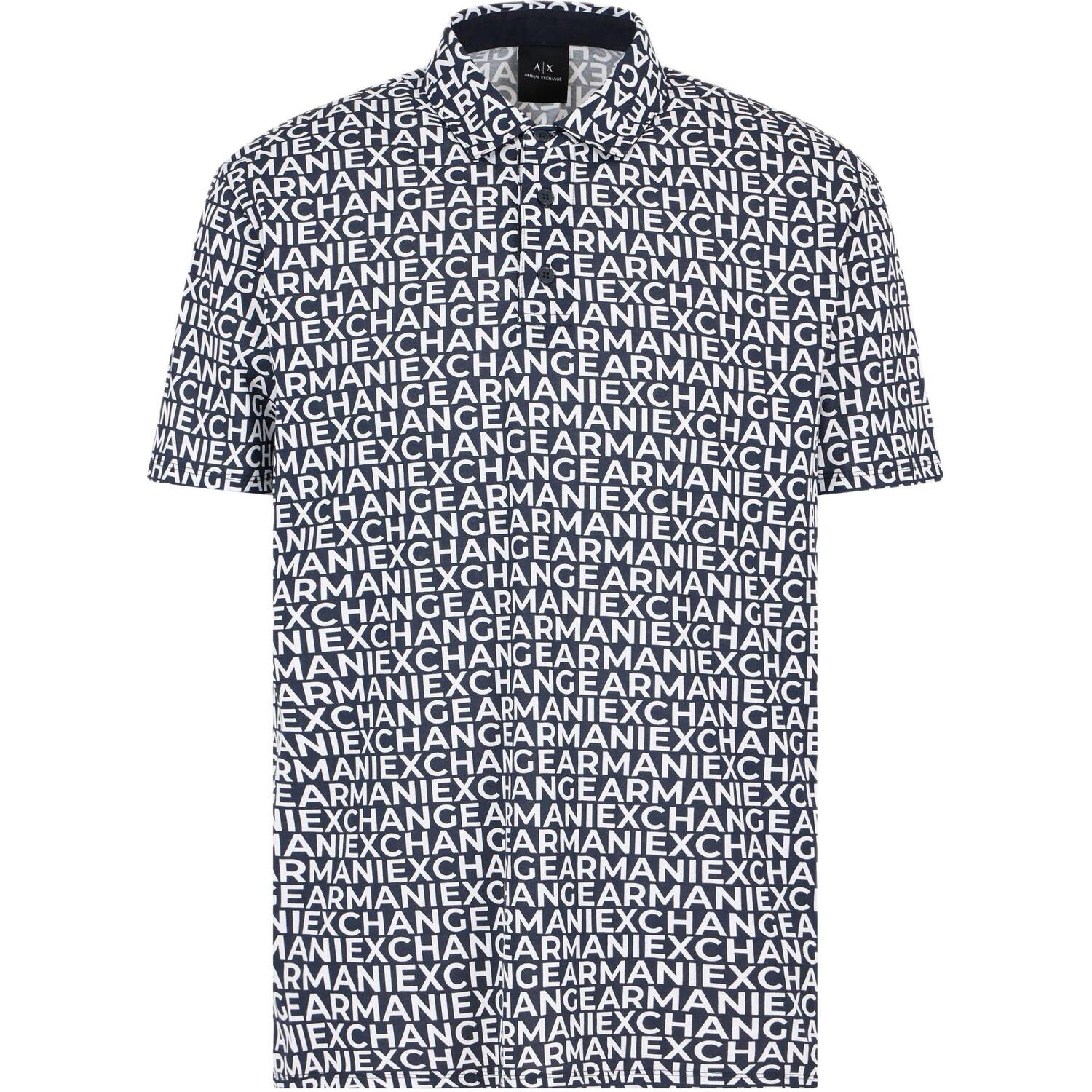 Футболка поло мужская черно-белая AE FW24 ARMANI EXCHANGE
Футболка поло мужская черно-белая AE FW24 ARMANI EXCHANGE