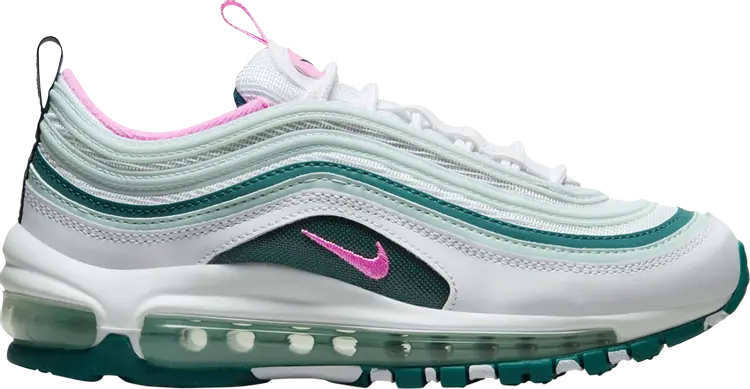 Кроссовки Air Max 97 GS 'Geode Teal', белый 
Кроссовки Air Max 97 GS 'Geode Teal', белый