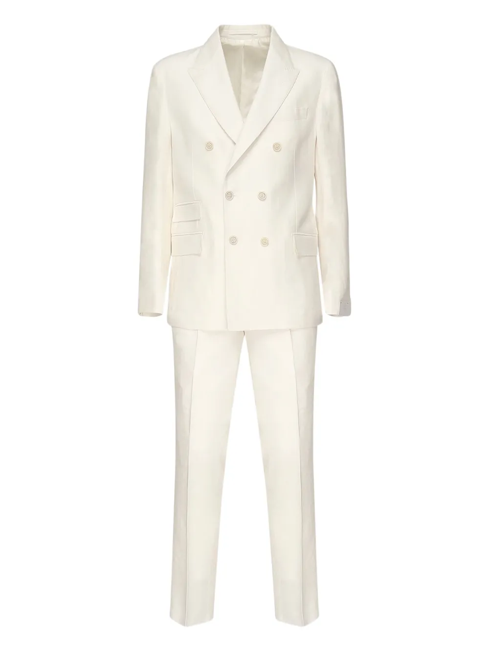 Двубортный костюм Eleventy, белый
Двубортный костюм Eleventy, белый
