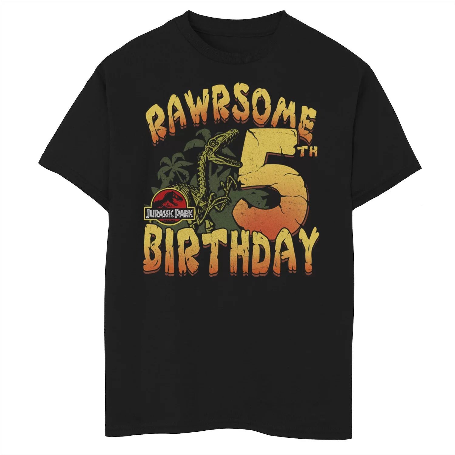 Футболка Rawrsome с рисунком на 5-летие для мальчиков 8–20 лет «Парк Юрского периода» Jurassic Park
Футболка Rawrsome с рисунком на 5-летие для мальчиков 8–20 лет «Парк Юрского периода» Jurassic Park