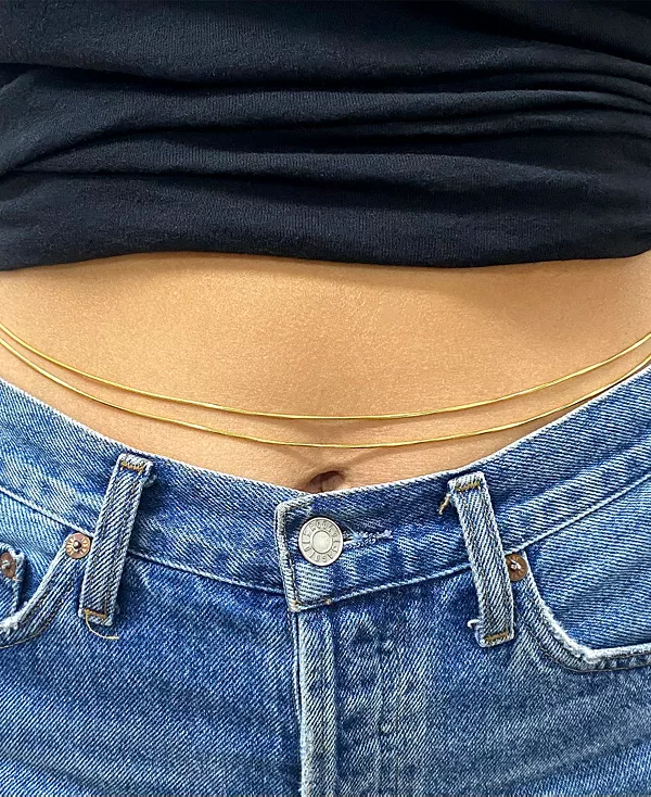 Регулируемая цепочка на талию с позолотой 14 карат Adornia, gold
Регулируемая цепочка на талию с позолотой 14 карат Adornia, gold