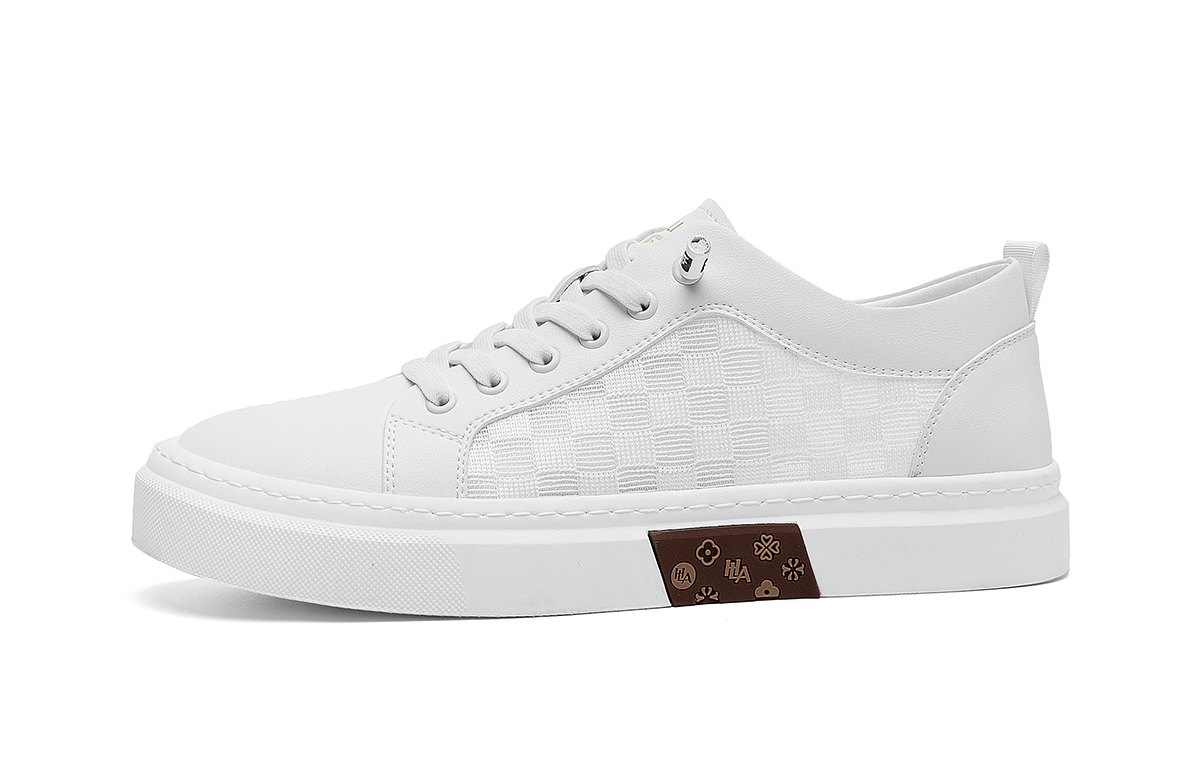 Мужские низкие кроссовки HLA для скейтбординга, черные (сетчатая ткань, увеличение роста)
Мужские низкие кроссовки HLA для скейтбординга, черные (сетчатая ткань, увеличение роста)