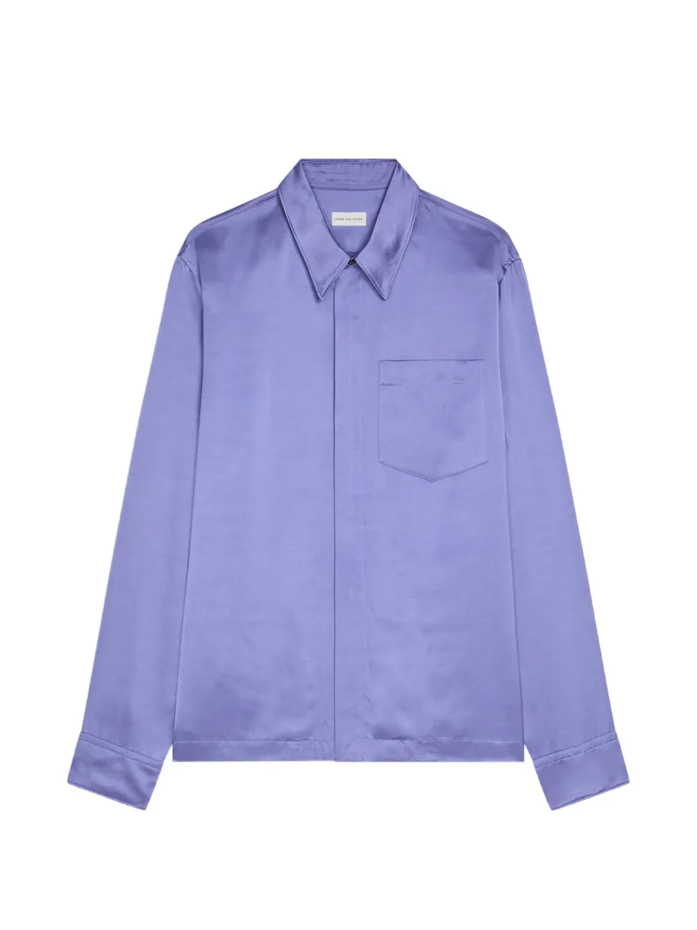Рубашка на молнии Dries Van Noten, фиолетовый
Рубашка на молнии Dries Van Noten, фиолетовый
