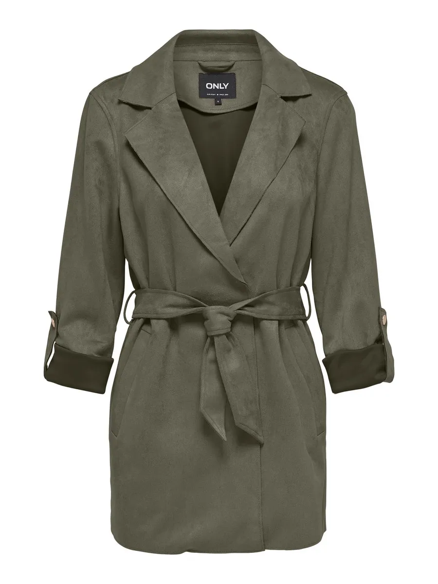 Only короткая куртка "ONLDIANE FAUX SUEDE BELT JACKET CC OTW", под замшу, цвет Kalamata
Only короткая куртка "ONLDIANE FAUX SUEDE BELT JACKET CC OTW", под замшу, цвет Kalamata
